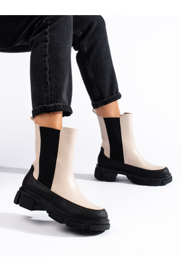 smilšu krāsas  Sieviešu zābaki