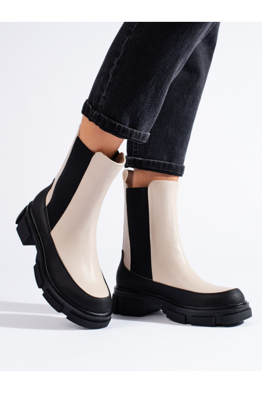 smilšu krāsas  Sieviešu zābaki