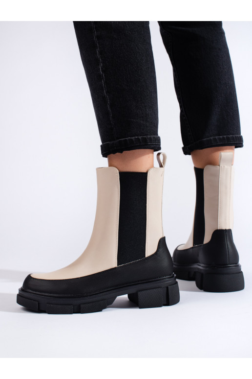 smilšu krāsas  Sieviešu zābaki