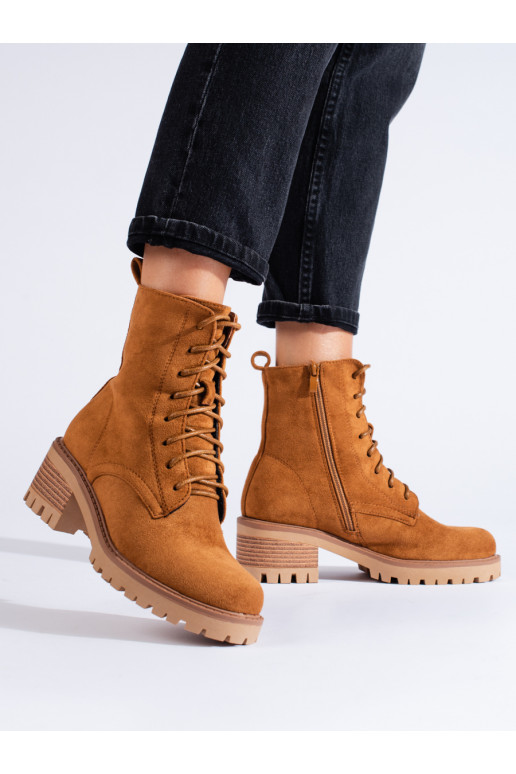 brūnas krāsas  sieviešu zābaki