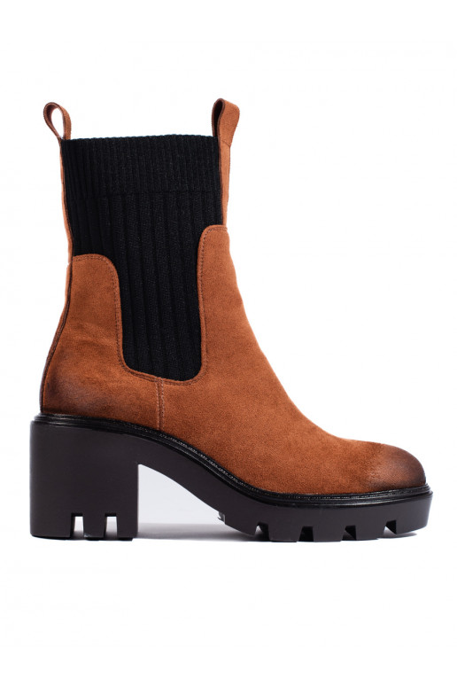 brūnas krāsas  zābaki  Potocki