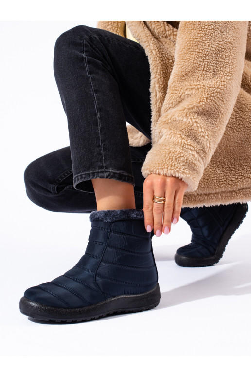 tumši zilas krāsas Sieviešu sniega zābaki  Potocki