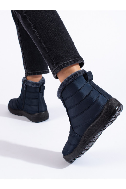 tumši zilas krāsas Sieviešu sniega zābaki  Potocki