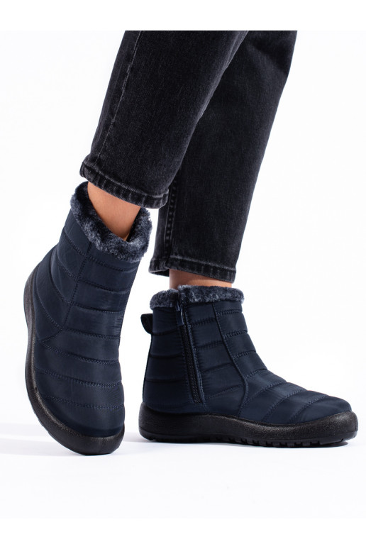 tumši zilas krāsas Sieviešu sniega zābaki  Potocki