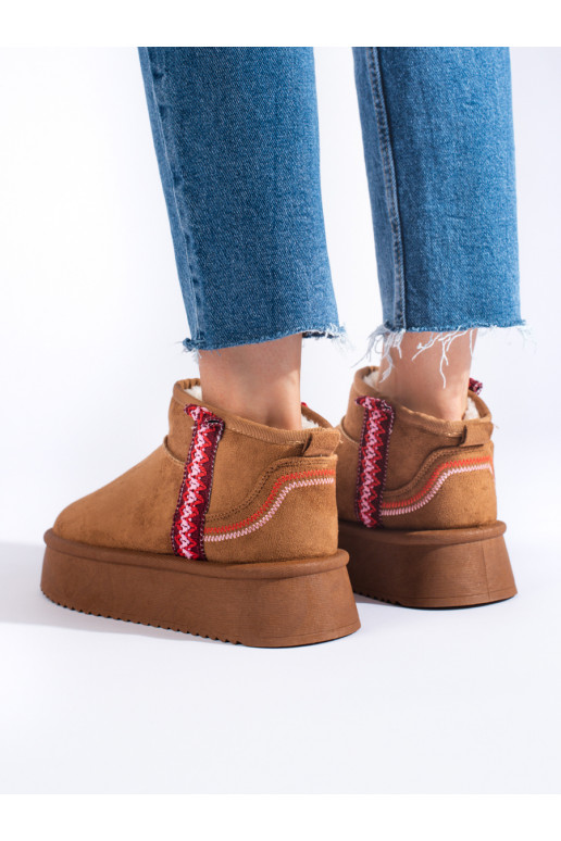 zamšādas Sieviešu sniega zābaki 