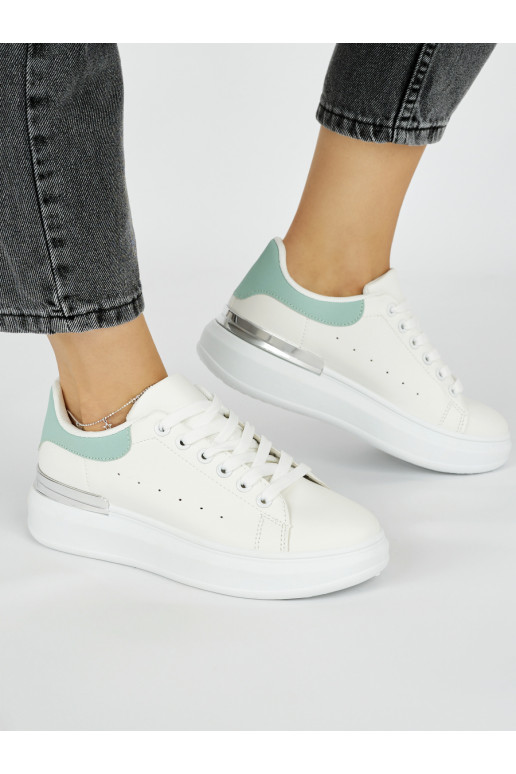 Baltas klasiska modeļa sieviešu kedas z m elementem