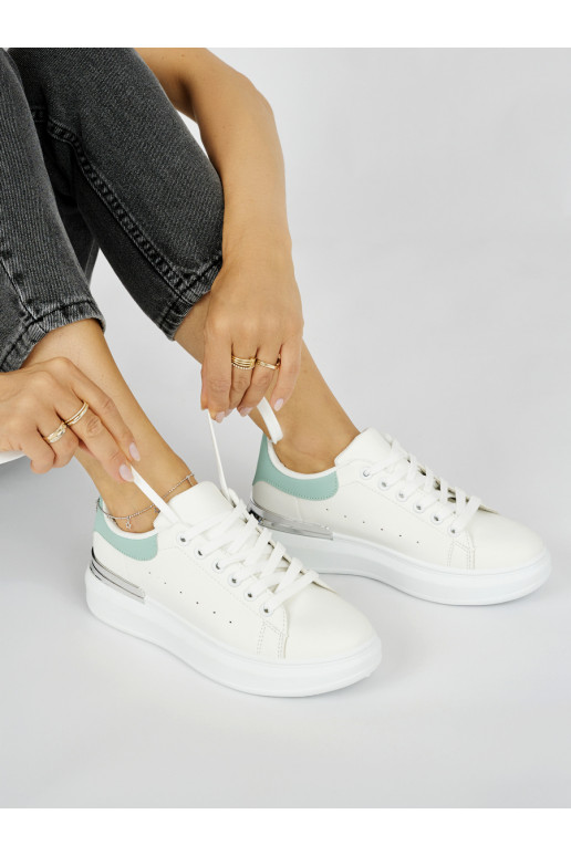 Baltas klasiska modeļa sieviešu kedas z m elementem