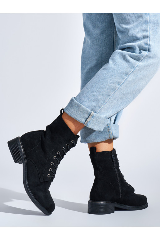 Melns sieviešu zābaki  