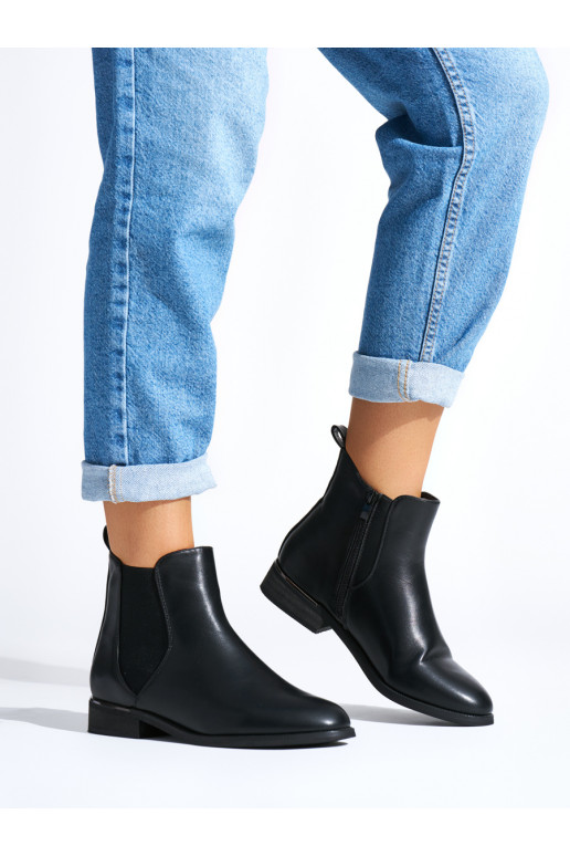 Melns  sieviešu zābaki