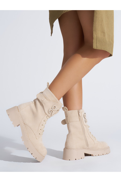 zamšādas  sieviešu zābaki