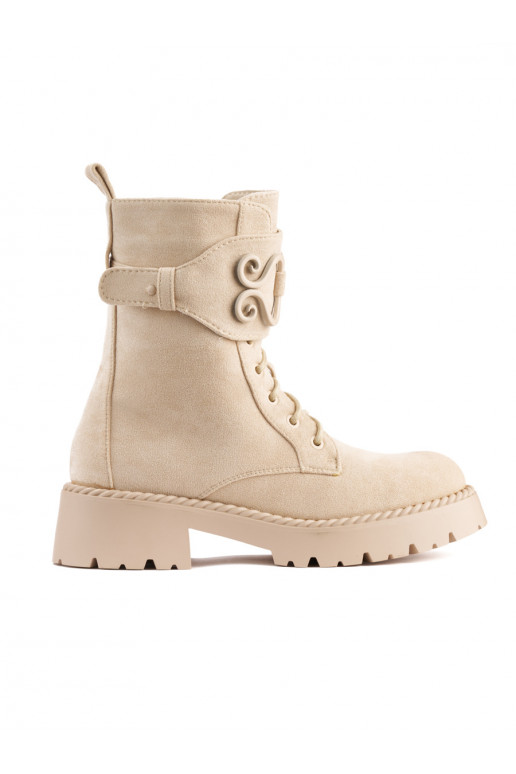 zamšādas  sieviešu zābaki