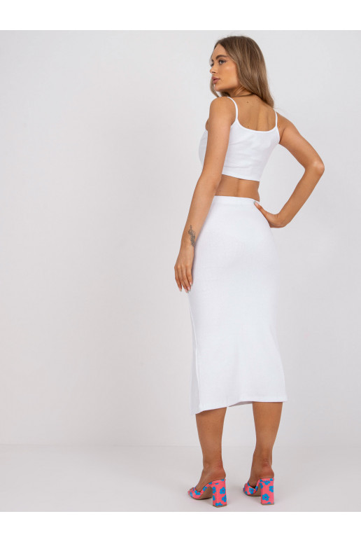 Balts divdaļīgs komplekts RUE PARIS Balts divdaļīgs komplekts RUE PARIS