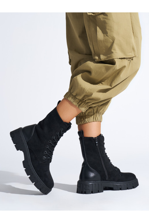 Melns  sieviešu zābaki