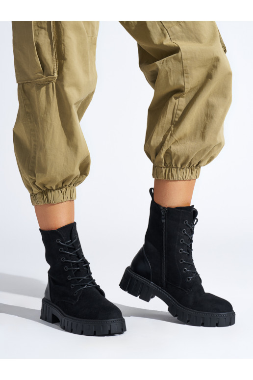 Melns  sieviešu zābaki