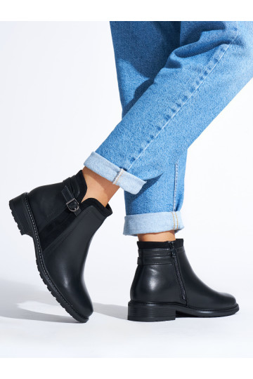 Melns sieviešu zābaki  2