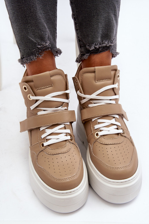 Zazoo Sneakers modeļa apavi smilšu...