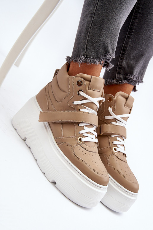 Zazoo Sneakers modeļa apavi smilšu...