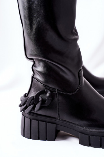 Melni garie zābaki ar... 2