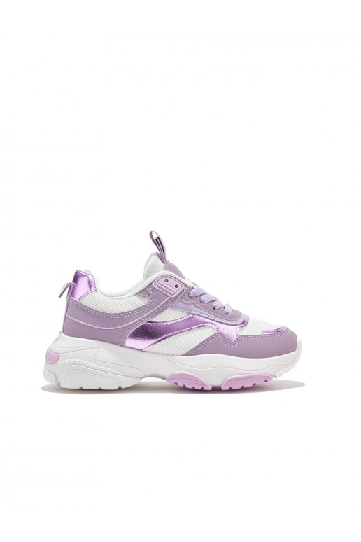 Violeta krāsa sporta apaviy  