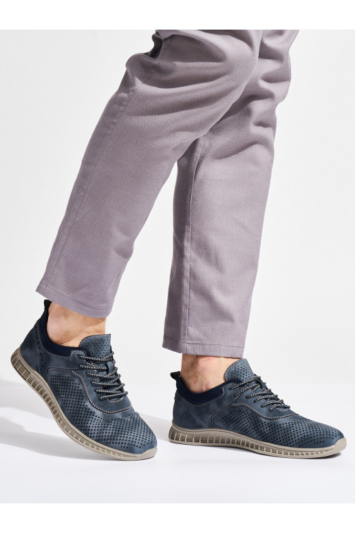   Zilas krāsas kurpes