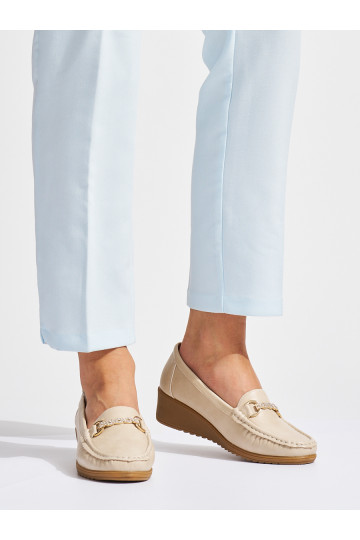 smilšu krāsas  mokasīni  ze m zdobieniem 2