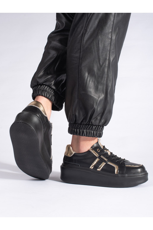   Melnas krāsas Sporta apavi ar platformu