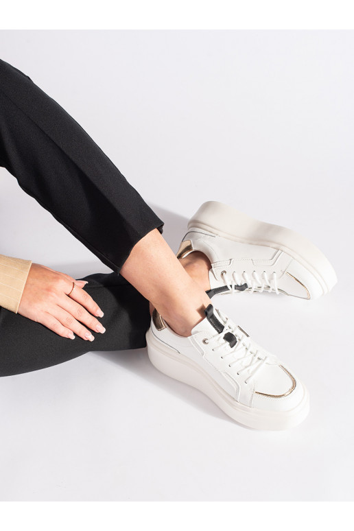   balta krāsa Sporta apavi ar platformu