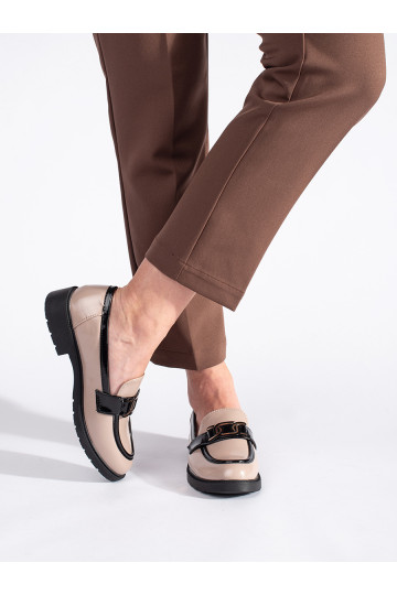 Laque sieviešu mokasīni ar sprādzēm 2