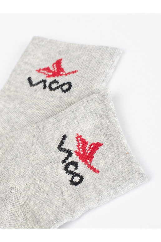 Pelēkas krāsas  skarpetki Vico 3 gab 