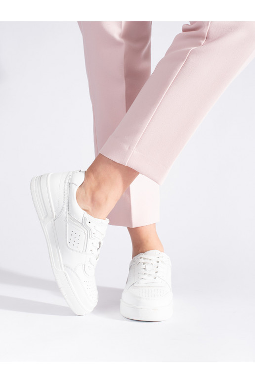 baltas krāsas Sporta apavi ar platformu