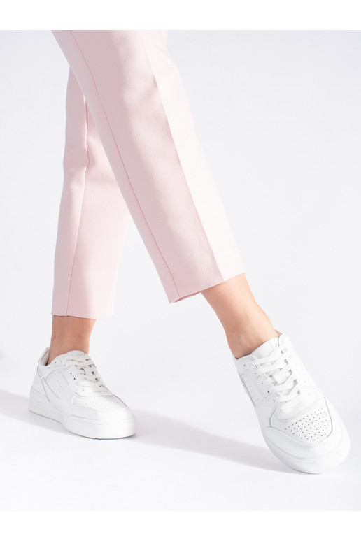baltas krāsas Sporta apavi ar platformu
