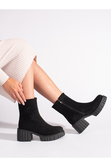 Melns  zābaki ar platformu 2