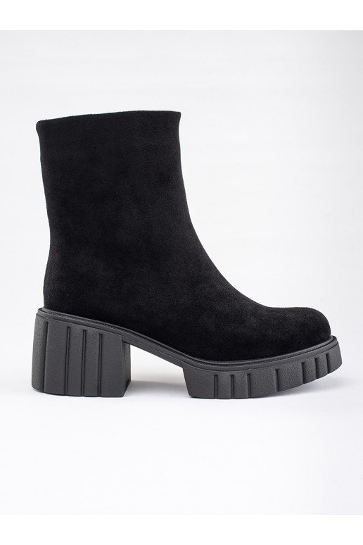 Melns  zābaki ar platformu