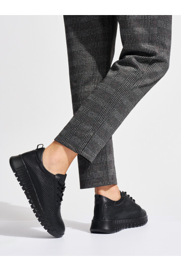 kurpes Melnas krāsas Sergio Leone 2