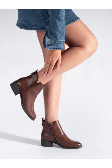 brūnas krāsas  sieviešu zābaki Sergio Leone