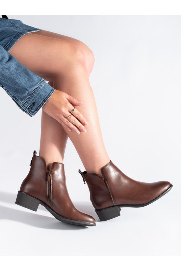 brūnas krāsas  sieviešu zābaki Sergio Leone 2