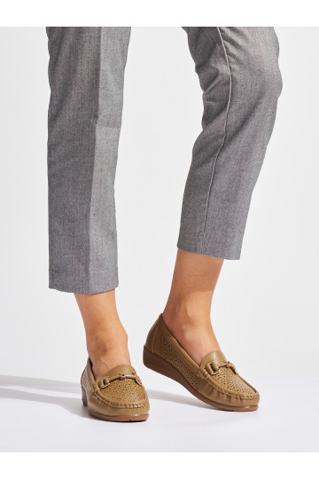 smilšu krāsas  mokasīni  2