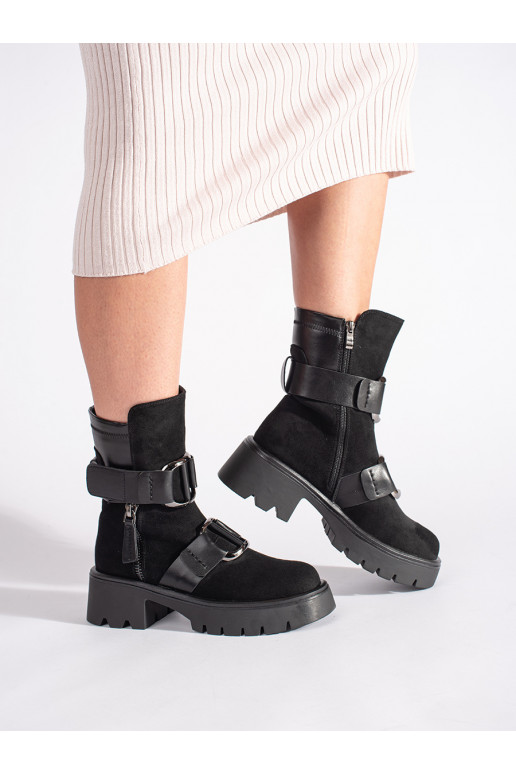 Melns  sieviešu zābaki 