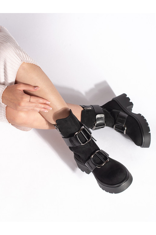 Melns  sieviešu zābaki 