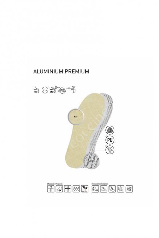 Coccine Aluminium Premium silti Leliktņi Coccine Aluminium Premium silti Leliktņi