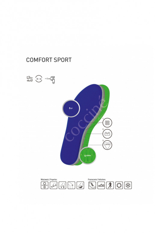 Termotehniskās zolītes Sport Line Comfort Termotehniskās zolītes Sport Line Comfort