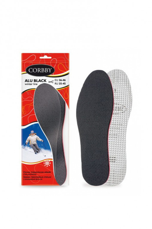 Corbby ALU BLACK Trīsslāņu ieliktņi ar alumīnija foliju Corbby ALU BLACK Trīsslāņu ieliktņi ar alumīnija foliju