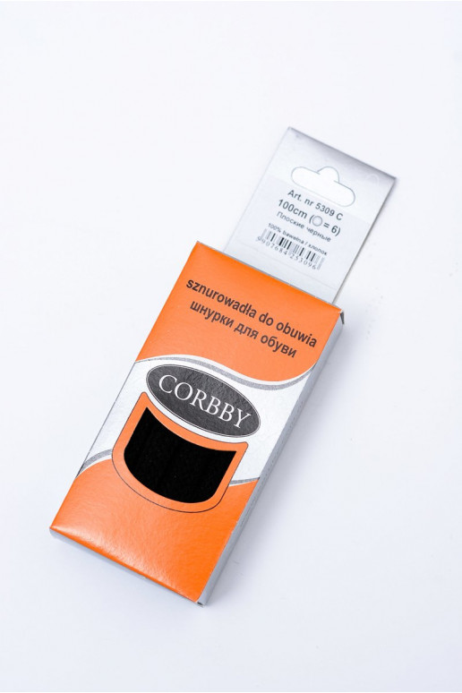 Corbby melnas krāsas Plakanas mežģīnes