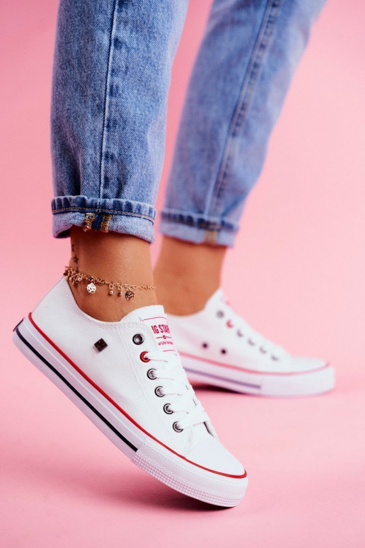 Big Star baltas krāsas brīvā laika apavi T274022