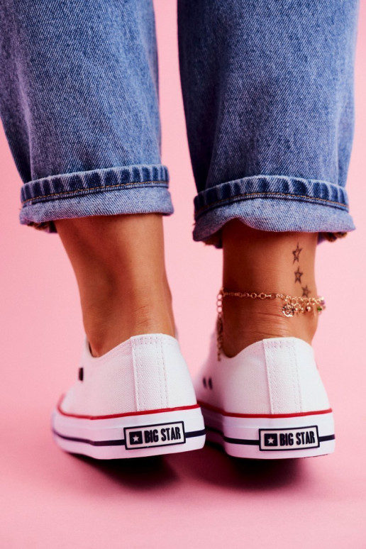 Big Star baltas krāsas brīvā laika apavi T274022
