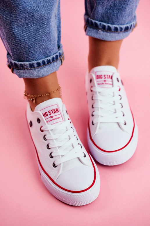 Big Star baltas krāsas brīvā laika apavi T274022