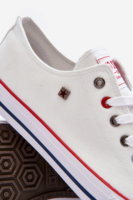 Big Star baltas krāsas brīvā laika apavi T174102