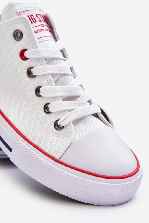 Big Star baltas krāsas brīvā laika apavi T174102