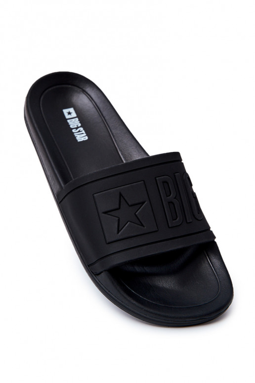 Čības Big Star Gumijas melnas krāsas DD174690 Čības Big Star Gumijas melnas krāsas DD174690