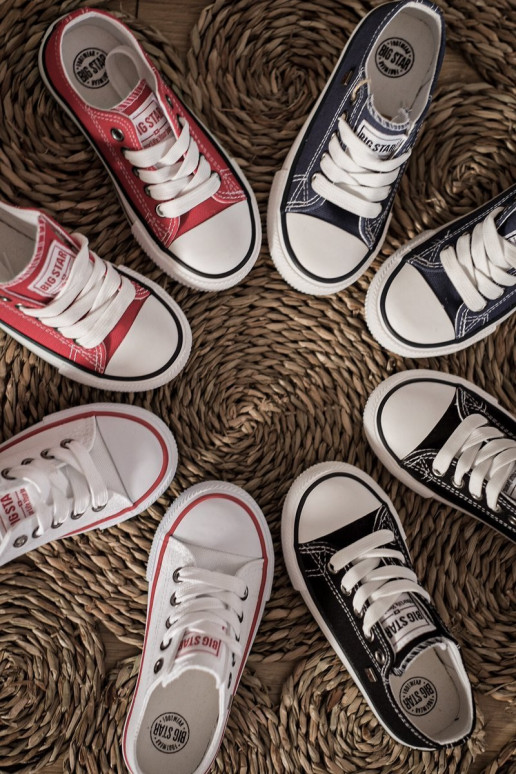 brīvā laika apavi Bērnu apavi Big Star FF374200 baltas krāsas